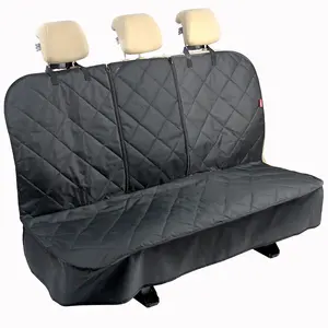 Chần kim cương thiết kế Pet Dog Seat Cover với dây kéo cho xe ô tô chần Pet Seat Cover