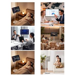 Téléviseur intelligent à écran tactile de 24, 27 et 32 pouces, écran tactile mobile portable, téléviseur intelligent sur roues - Product Image 6