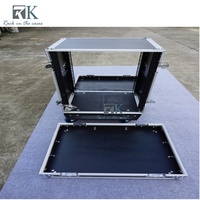 Estuche de aluminio para transporte aéreo con espuma troquelada, cierre de hebilla, a prueba de polvo y golpes, resistente, ajuste personalizado, gran protección