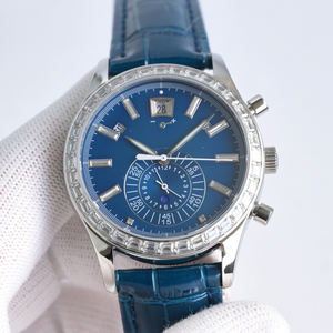Artículo en Venta Caliente: Reloj Icónico Grand Complications Homage con Cronógrafo de Segundos Divididos, Esfera Esmaltada y Bisel con Diamantes Incrustados - Product Image 1