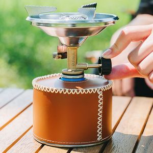 屋外ポータブルガスストーブバーナーヘッドキャンプストーブヘッドハイキングピクニックキャンプ用 - Product Image 5