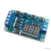 Module de minuterie numérique XY-J04 DC 5-36V 15A avec double MOS, carte de contrôle de temporisation de cycle marche/arrêt, remplace le relais