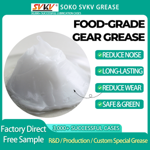 Lubricante de Larga Duración para Productos Químicos Energéticos SOKO SVKV, Grasa para Engranajes de Grado Alimenticio Certificada NSF-H1, Petroquímica, Hecho en Guangdong - Product Image 4