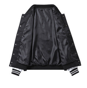 Normzl Personalised Initials Varsity College Baseball <strong>Jacket</strong> <strong>Customised</strong> Embroidery Logo Men <strong>Jacket</strong> - Product Image 3