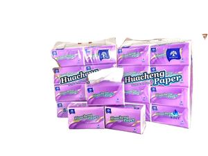 Venta al por mayor 4Ply Portable Virgin Pulp Box pañuelos faciales para uso doméstico Dropshipping disponible - Product Image 2