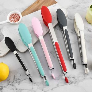 Ensemble d'ustensiles de cuisine en silicone durable 3 pièces avec pinces, résistant au lave-vaisselle et au four, pour la maison, les barbecues en plein air et la pâtisserie - Product Image 1