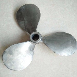Tùy chỉnh cánh quạt tuabin 3 lưỡi đầu tư thép không gỉ đúc chính xác tàu thuyền cánh quạt - Product Image 4