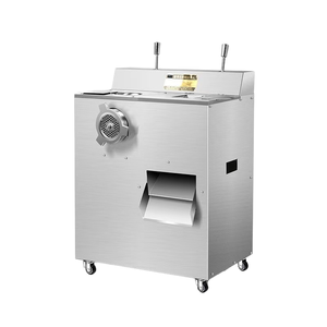 Commercial Home Máquina De Corte De Carne De Aço Inoxidável Moedor De Carne Automático para Frango Peixes Gado Ovelha 220V Motor Novo 1 Ano - Product Image 4