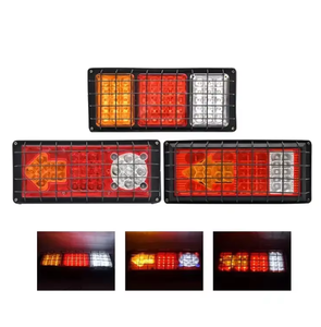 Bande de feux arrière à LED en maille de fer pour <span class=keywords><strong>remorque</strong></span> camion modifié véhicule <span class=keywords><strong>feu</strong></span> arrière électronique 12V/24V pièces détachées automobiles - Product Image 5