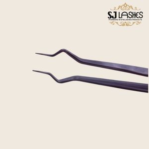 Pinzas de pestañas para extensiones de pestañas Acero Fine Point Special Curl - Product Image 3