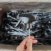 Pulvérisateur en plastique anti-enfants bien conçu 28/410 avec bouton de verrouillage pour enfants, déclencheur noir pour bouteilles, résistant aux produits chimiques pour enfants