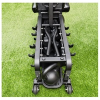Banc de musculation réglable EVB Home Gym, équipement de musculation multifonctionnel en métal pour l'extérieur