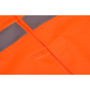 <span class=keywords><strong>Gilet</strong></span> de sécurité réfléchissant certifié ANSI en gros avec bandes argentées Scotchlite de 2 pouces pour les travaux de construction, les travaux routiers, la visibilité nocturne - Product Image 5