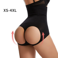 Culotte rehausseur de fesses, push-up, sans couture, taille haute, ventre plat, amincissante