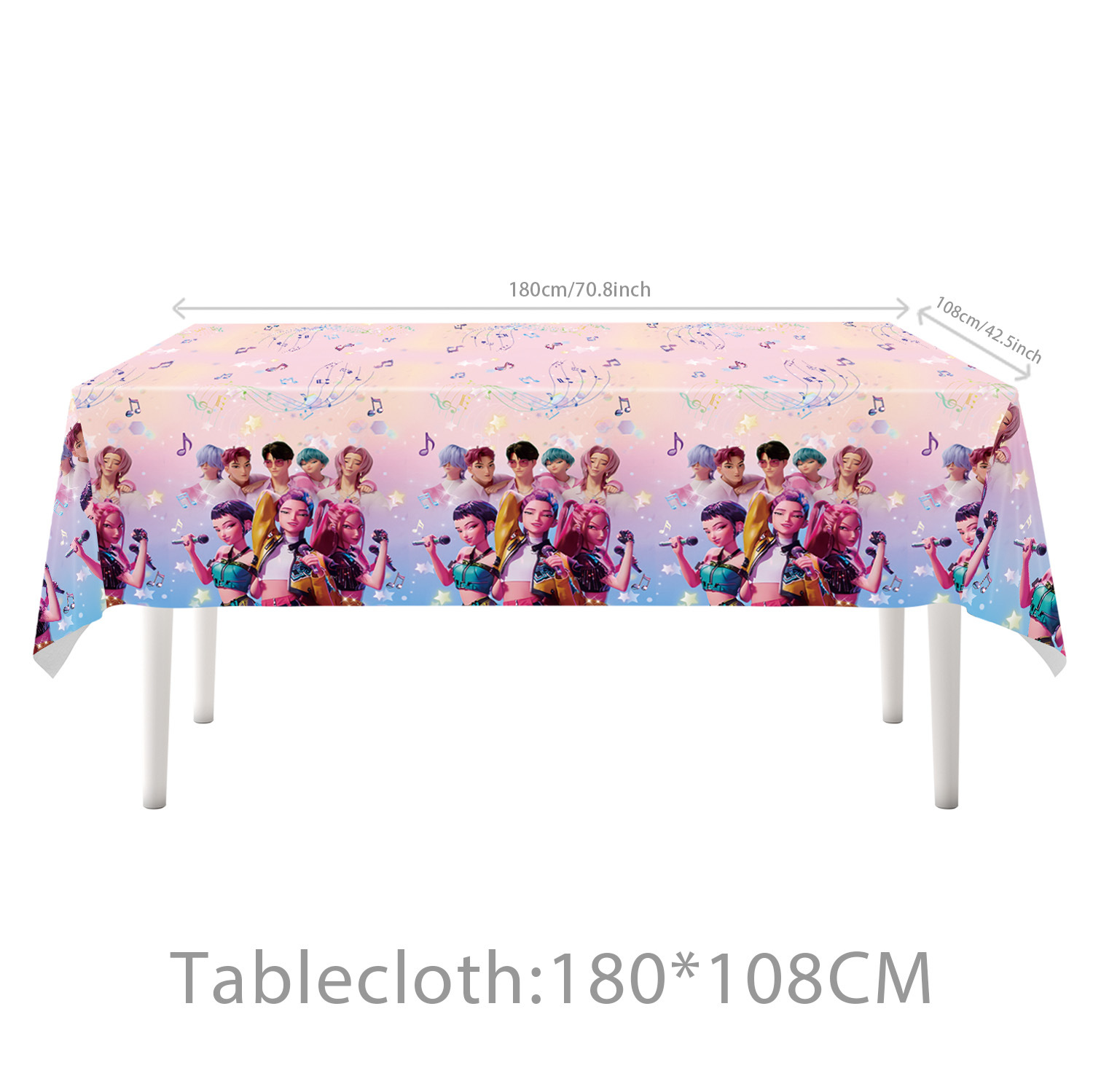 Nappe 1pcs 108 * 180cm-k-pop tueur de démons
