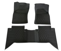 Tapis de sol de voiture 3D en TPE pour Toyota Hilux Revo 2015-2025 LHD RHD, tapis de sol toutes saisons