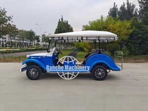 Voiturette de golf électrique rétro classique à quatre roues personnalisable, à énergie solaire, avec nouvelle énergie, directement des fabricants - Product Image 2