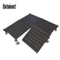 GETEKnet ODM Système de plancher surélevé antistatique (cérémique) en treillis d'acier 600 x 600 mm pour salle de données et salle de serveurs, en acier SPCC trempé
