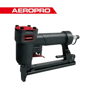 AEROPRO 1013J GA20 에어 스테이플러 건 6mm-13mm 알루미늄 공압 도구 와이드 크라운 네일러 가구 OEM 사용자 정의
