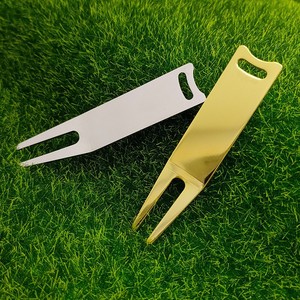 Fourche de golf en métal pour réparation du green, en fer, multicolore, accessoires de golf d'extérieur, conception pratique, usage universel - Product Image 3