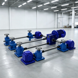 Nouveau Lève-charge à vis sans fin 100t d'origine, à entraînement par engrenages compact, autobloquant, robuste, à vis trapézoïdale, pour usage industriel - Product Image 2