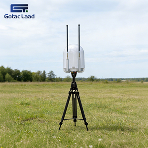 Moniteur de drone portable IP66, dispositif de détection de transmission vidéo FPV 70 MHz-6 GHz, portée de 10 km, détection de direction à <span class=keywords><strong>360</strong></span>°, 15 - Product Image 4