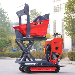 Envío Gratis: Mini Dumper Automático sobre Orugas, Motor Diésel Hidráulico, Transportador Multifuncional, Camión Oruga con Capacidad de Carga de 500 kg - Product Image 3