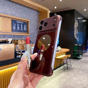 เคสโทรศัพท์มือถือแบบกระจกแต่งหน้าแม่เหล็กไร้กรอบ สำหรับ iPhone 18 Pro Max 17 16 15 14  พร้อมกันกระแทกแบบ Air Cushion - Product Image 4