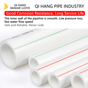 Matériaux de plomberie OEM de haute qualité directement de l'usine, tube en plastique PPR pour l'alimentation en eau chaude et froide - Product Image 4