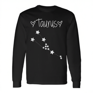 Maglietta a maniche lunghe con segno zodiacale Toro, astrologia, compleanno di aprile e maggio - Product Image 2