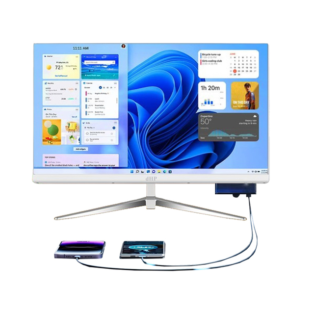 24" Computer Set Allinone PC I3 I5 I7 CPU Business All-in-One Desktop Computer All in One PC