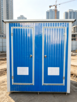 Toilettes mobiles individuelles de haute qualité, conteneurs préfabriqués, toilettes publiques extérieures, conteneur modulaire