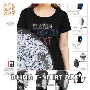 Personnalisé Bling Stud <span class=keywords><strong>Strass</strong></span> Diamant Cristal 4mm Hotfix Hot Design Chaleur <span class=keywords><strong>Strass</strong></span> Transfert <span class=keywords><strong>T</strong></span>-shirts pour Nail Art et Vêtements - Product Image 2