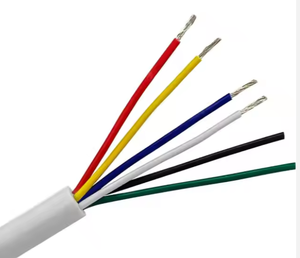 สายทองแดงเปลือย ทนความร้อนสูง สายสัญญาณเตือนไฟไหม้: 2x1.5 ตร.มม. 2 แกน หุ้มฉนวนซิลิโคน - Product Image 3