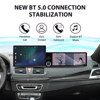 Écran Foforfor 13,1" + 12,3" pour Renault Megane III 2009-2014, Carplay sans fil, Android15, autoradio stéréo GPS DSP 360 4G OEM