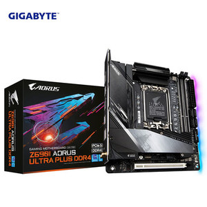 Gigabyte-placa base Z690I AORUS ULTRA PLUS D4 para juegos de escritorio, compatible con Intel pus de 12 generación - Product Image 1