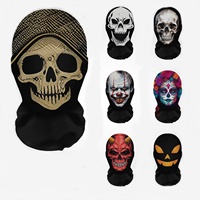 Masque de cagoule en maille élastique imprimé en 3D personnalisé pour visage intégral Masque de fête Cosplay Accessoires de couvre-chef Masque complet de célébrité drôle