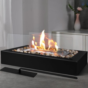 Modern Outdoor <strong>Portable</strong> <strong>Fire</strong> <strong>Pit</strong> New Indoor Tabletop Fireplace for Patio Balcony Living Room Table Home Decor - Product Image 3
