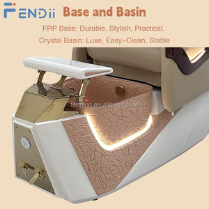 Fauteuil de pédicure professionnel, durable, électrique, avec dossier réglable, luxe, avec massage - Product Image 3