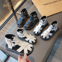 Vente en gros de robes et chaussures d'été pour filles et enfants, personnalisées, de haute qualité, de créateur