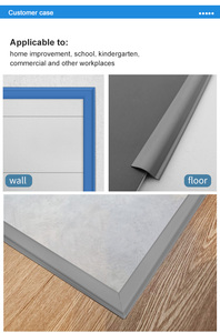 Linh hoạt PVC cạnh niêm phong Dải Vinyl Thảm tường đóng nắp phụ kiện sàn thảm sàn quá trình chuyển đổi viền TRIM Strip - Product Image 6
