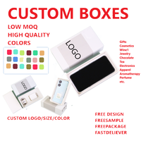 Boîte cadeau à couvercle rabattable pour l'e-commerce électronique, emballage de luxe pour étui de téléphone portable, Caja Misteriosa, emballage Pr Box, boîtes en papier