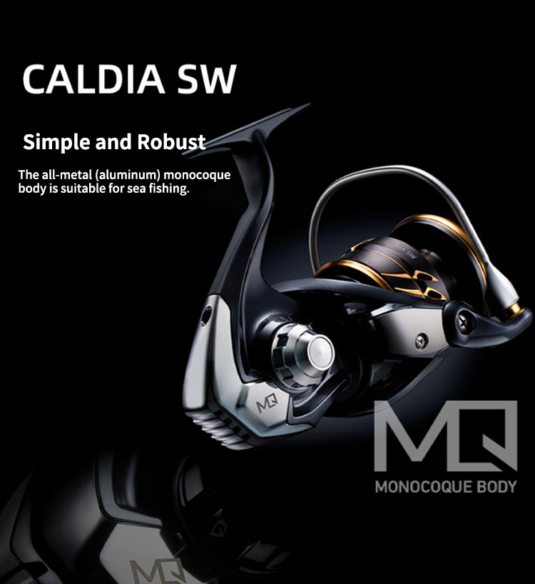 DAIWA CALDIA SW Reels - Durable and Versatile Spinning Gear