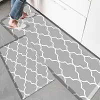 Karpet Dapur Terbaik Non-Slip Tahan Lama Anti-Kelelahan Disesuaikan Cetak Karpet dan Karpet Set