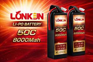 Bateria Lipo FPV Longkun de Alta Capacidade 6S 25C 22.2V 10000mAh para Drone/Bateria Lipo FPV - Product Image 2