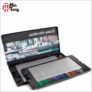 Longorgeous 72pcs boîte en fer blanc emballée Artist Premium Watercolor Pencil Set - Product Image 2