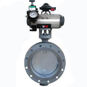 Kiểm soát gemu cơ hoành với thiết bị truyền động khí nén bằng thép không gỉ EPDM mặt bích Van bướm - Product Image 4