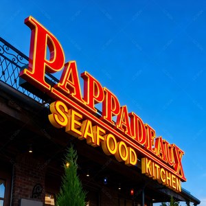 Tony New Style Commercial Logo Sign of Barber Shop Sign,Outdoor Sign,3D Halo Lit Sign para negocios - Product Image 2