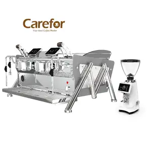 Cafetera comercial automática profesional de China, máquina de café expreso Barista a la venta