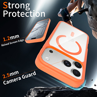 Coque de téléphone magnétique souple tendance pour iPhone 18 17 Pro Max – Vente en gros, anti-rayures, anti-jaunissement, personnalisable